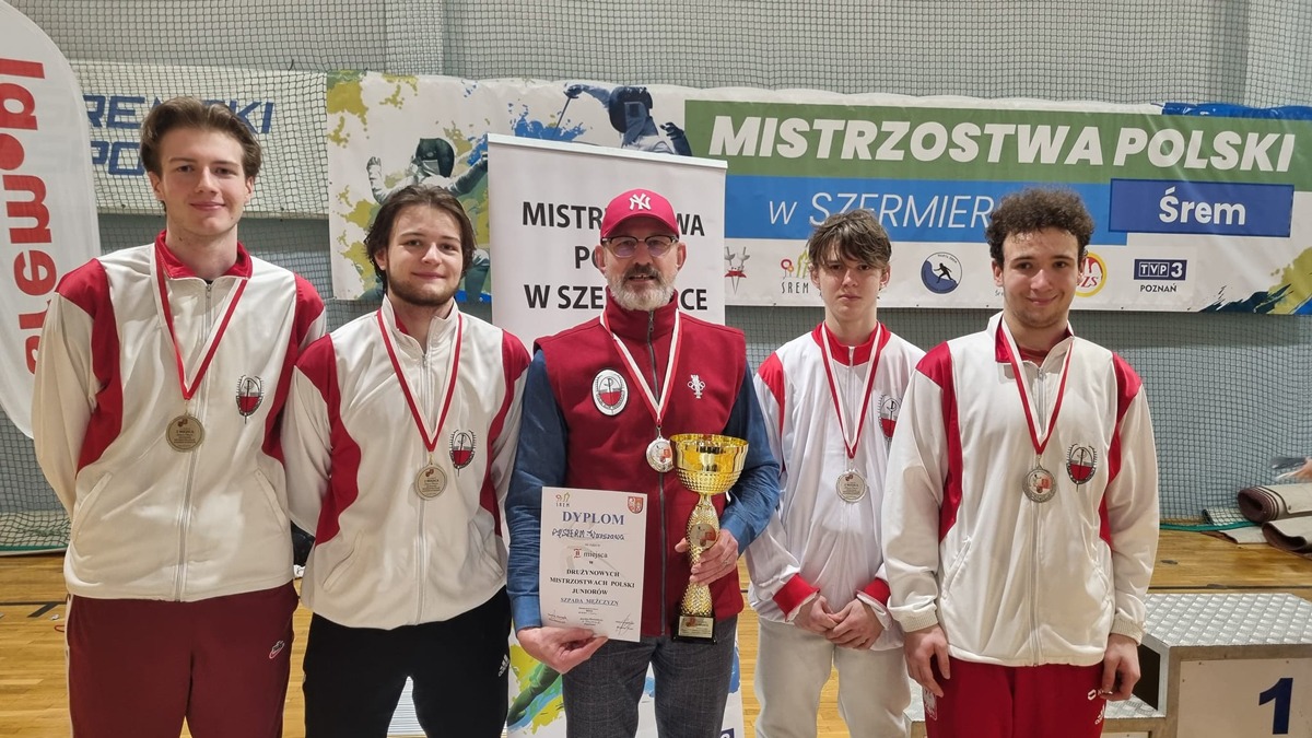 Wicemistrzowie Polski Juniorów 2024